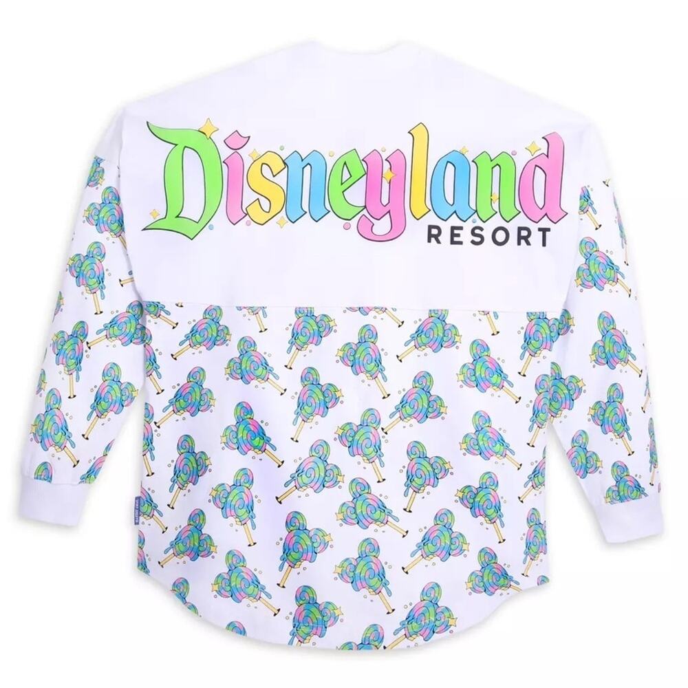 Disney Eats Lollipop Spirit Jersey NEW Disneyland Adult size Small Mickey Mouse